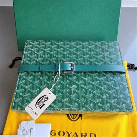 goyard 8 watch box|Goyard watch roll.